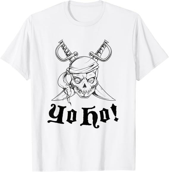 Йо-хо! Смешная Пиратская Поговорка Цитата Футболка Унисекс Футболка XXXL