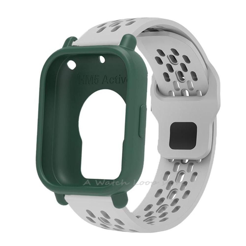 Band+Case For Redmi Watch 5 Active Silicone Strap Cover Sport Wristband Correa For Redmi Watch 5Lite Band Shell Suit Accessories