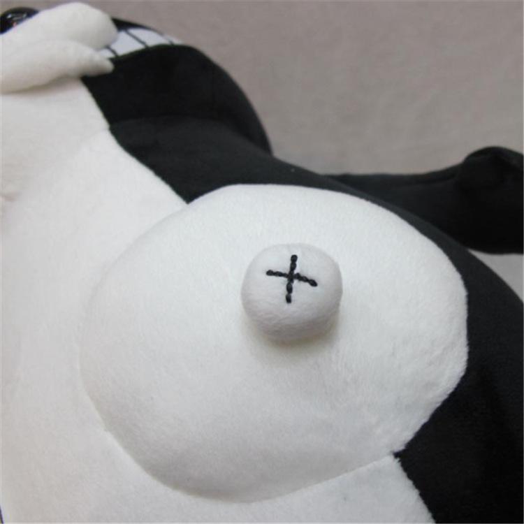 25cm Anime Dangan Ronpa Super Danganronpa 2 Monokuma Black&White Bear Plush Toy Bear Plush Stuffed Animal Dolls Toysets