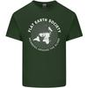 Flat Earth Society Members Around the Globe Unisexs Light Cotton TShirt