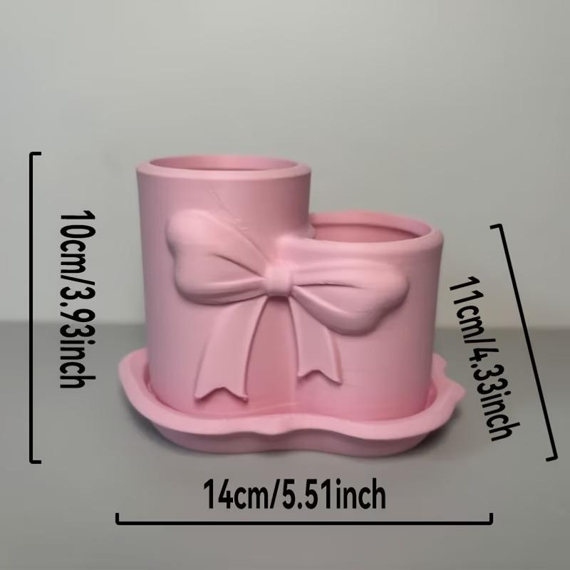 1PC popular ins light luxury butterfly desktop storage bucket makeup brush brush storage box desktop decorative ornament