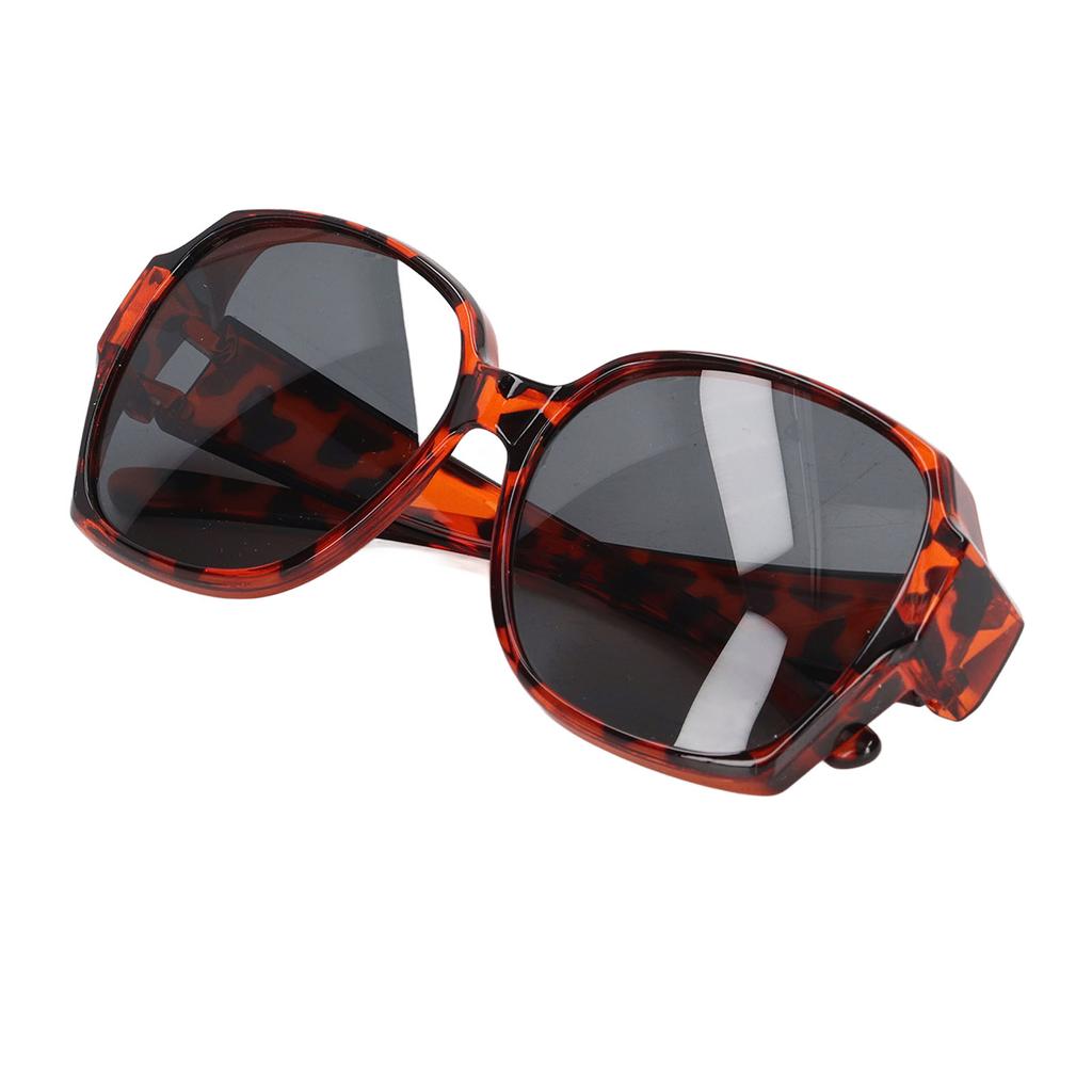 UV Protection Glasses Amber Anti Slip Lightweight Frame Polarized Sunglasses for Myopic Crowd