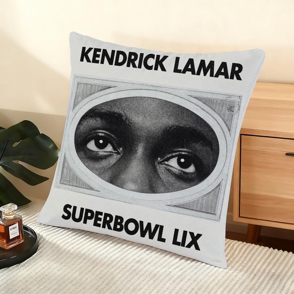 Кендрик Л-Л-Л-Ламар Чехол на подушку Шелковистый Короткий Плюш Домашний Декор Чехол на Подушку для Дивана - Невидимая Молния 12x12Inch