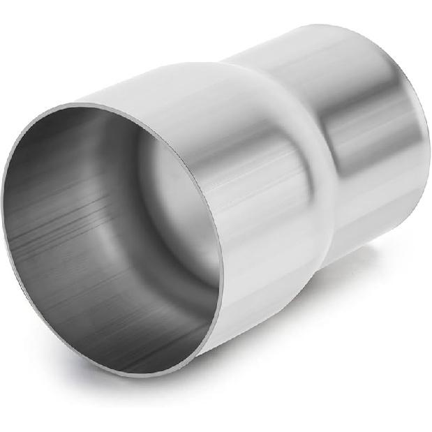 Exhaust Adapter Connector 2" ID To 2.5" ID, A-KARCK Exhaust Pipe Reducer 4" Overall Length 304 Stainless Steel