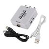 RCA/Composite A/V Converter - RF Modulator TV Signal Switch 2 Pieces