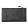 Montblanc Zipper Closure Leather Mini Clutch Men Clutch Black 128574