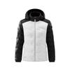 Men's & Women's Thickened Color Block Hooded Down Jacket - Autumn/Winter Outdoor Warm Outerwear