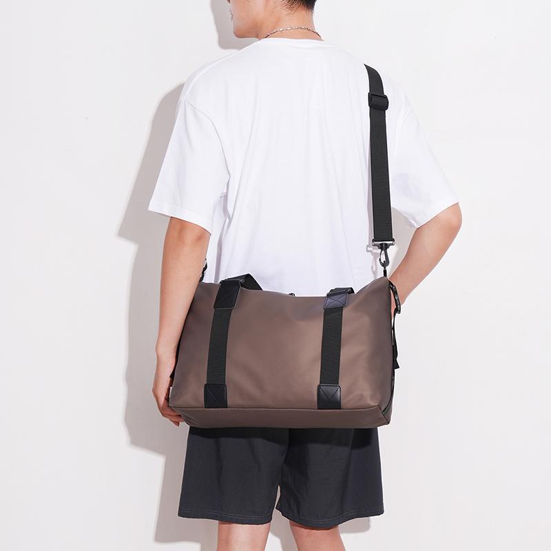 Men's Shoulder Bag Luggage Bag Dry and Wet Separate for Going Out Travel Bag Gym Bag