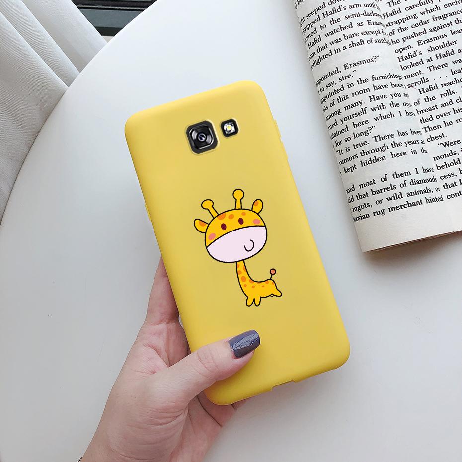 Hülle Für Samsung Galaxy A7 2017 Hülle Niedlich Bemalte Silikon Weiche TPU Handy Rückseite Abdeckung Stoßstange Für Samsung A7 2017 A720 A720f Hüllen