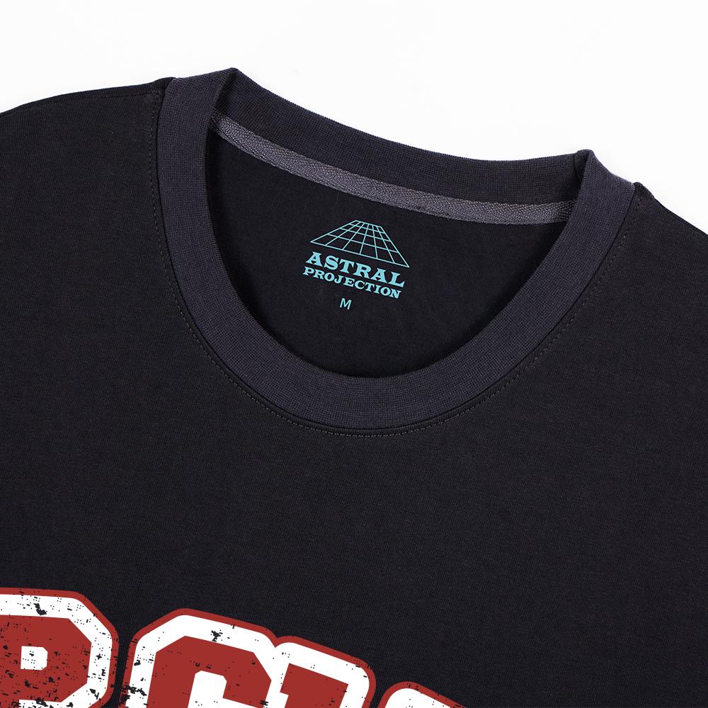 ASTRAL PROJECTION Ap Club Oversized Long Sleeve T-Shirt_Charcoal