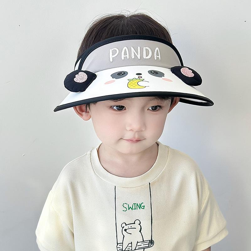 New Children's Sun Hat Little Girl UV Sun Hat Boys and Girls Big Hat Summer Empty Top Hat