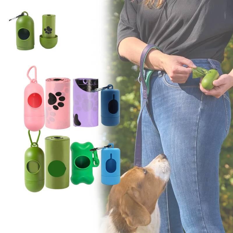 Eco-friendly Thickened Biodegradable Pet Waste Bags For Dogs And Cats In Assorted Colors