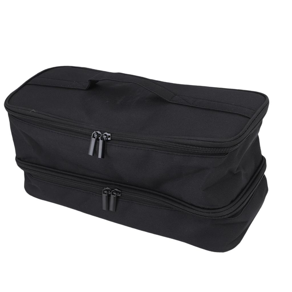 Double Layer Carrying Case Portable Hair Dryer Tools Organizer Bag Large Capacity Travel Storage Bag