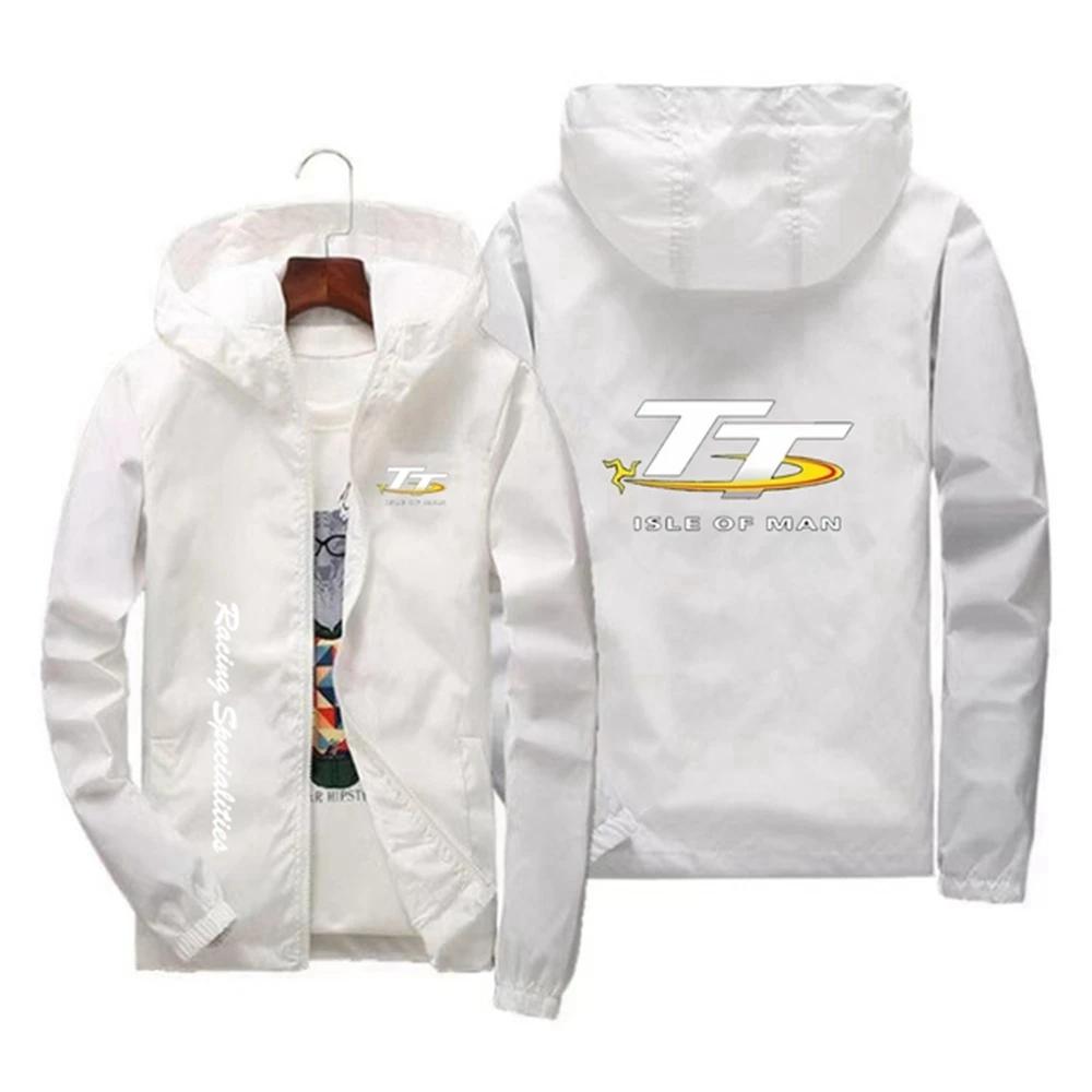 Men's Spring and Autumn Windproof Zipper Hooded Irish TT Outdoor Sports Quick drying Skincare Tower Fishing Jacket 2024 Edition