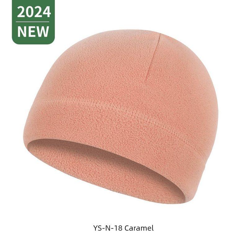 

Sports Scratching Heattech Velvet Skiing Small Hat Hat Velvet Mountaineering Running Thickening Exercise. Outdoor Breathable Cycling Protection YS-N-18 Caramel One size
