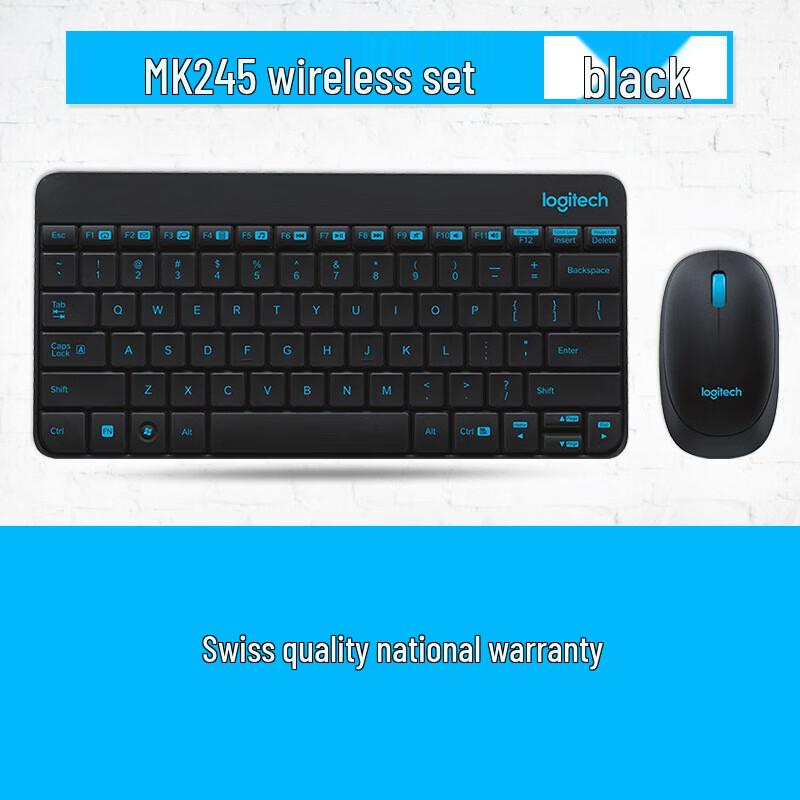 

Logitech MK245 Wireless Keyboard and Mouse Combo
