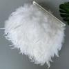 Fluffy Turkey Feathers Trim Fringe Ribbon 10Meters Marabou Feather On Tape Fringes Sewing Trimmings DIY Clothes Dress Decoration
