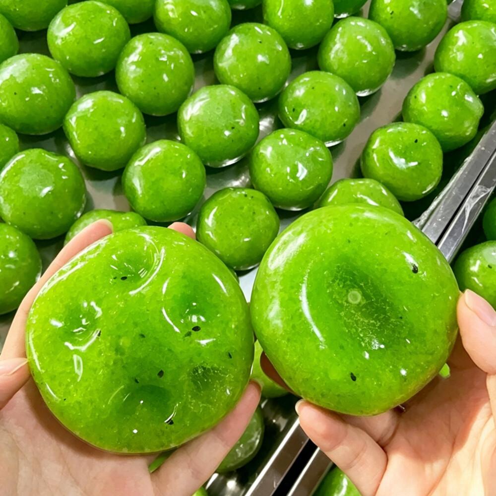 Kiwi Slushie Squishy Toy Crunchy Sandy