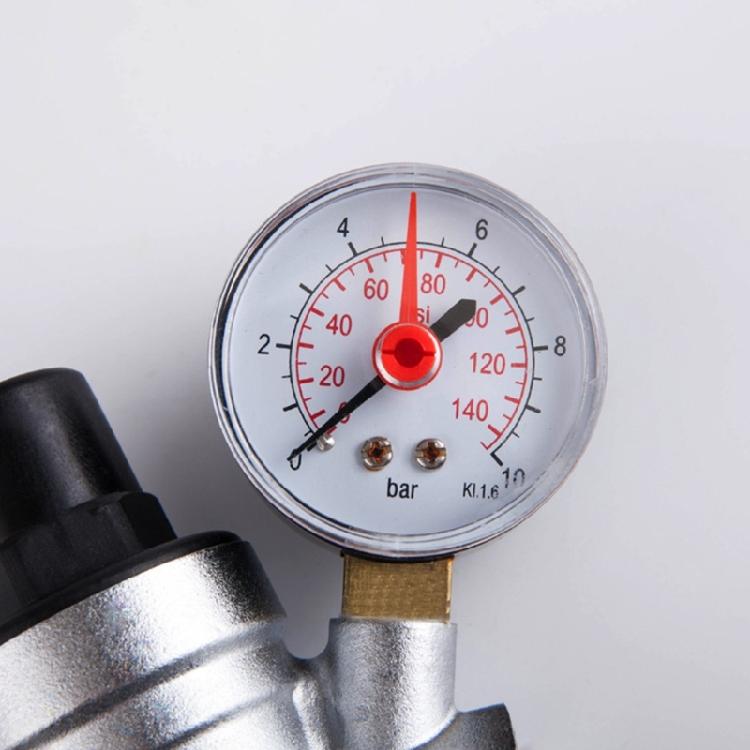 Sturdy Brass Pressure Maintaining Valves DN15 DN20 Tap Water Regulator With Gauge for Industrials Home Daily Use