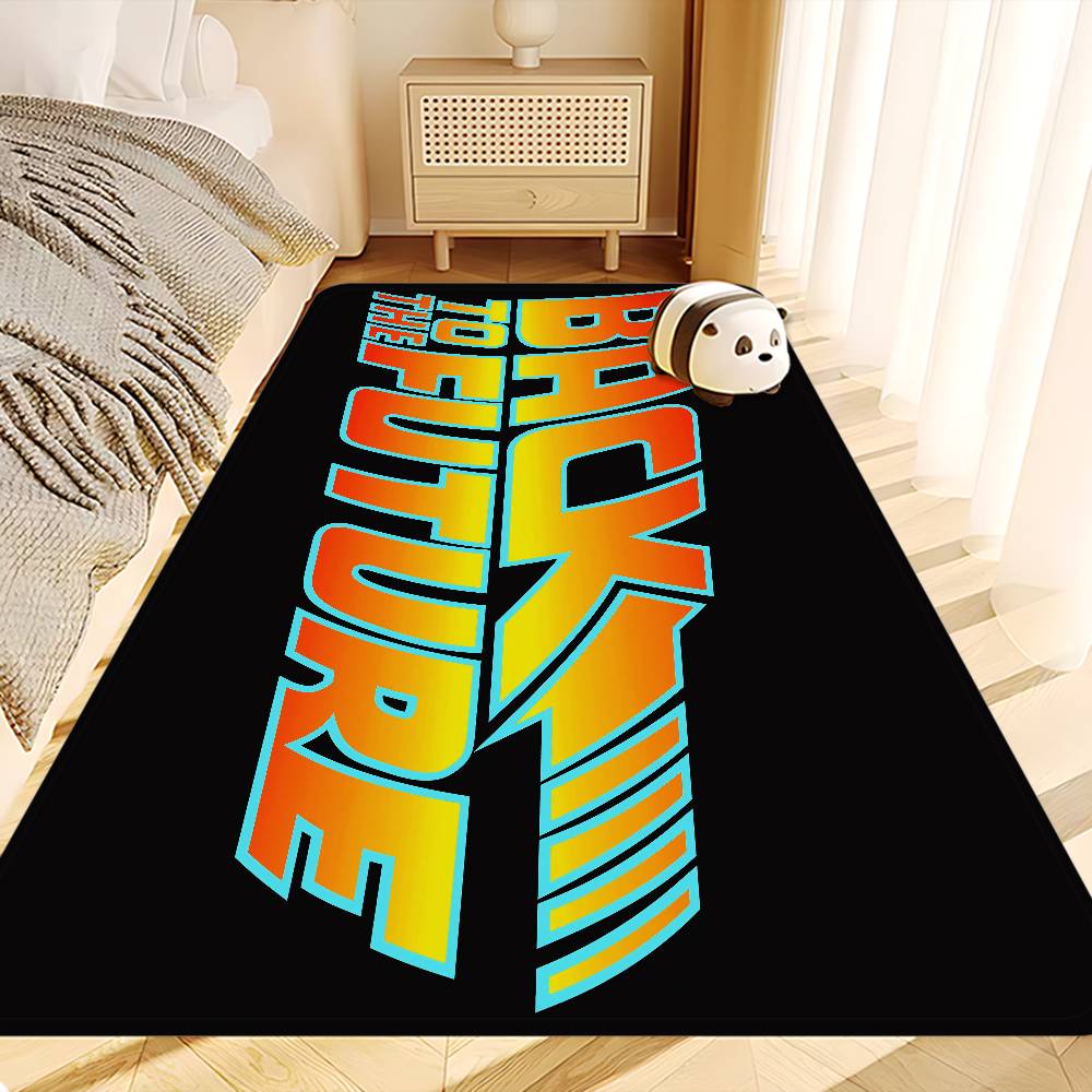 

Back To The Future Door Mat Washable Non-Slip Living Room Sofa Chairs Area Mat Kitchen Toilet Rug 40x60cm
