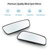 2Pcs Blind Spot Mirror Auto 360° Wide Angle Rear Side View for Car Truck SUV