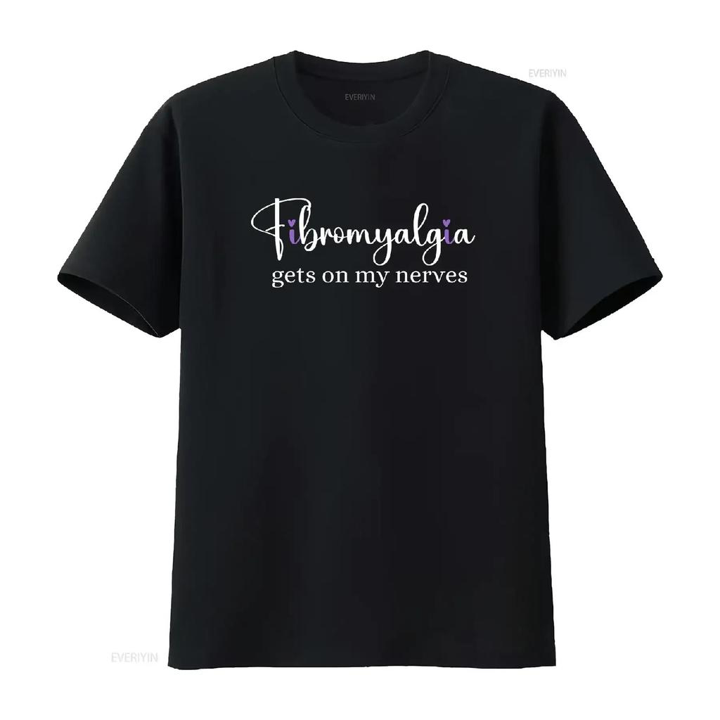 Funny Fibromyalgia T Shirt Women's Humor Midlife Health Birthday For Bestie Mother's Day Mom Friend vintage Washed graphic