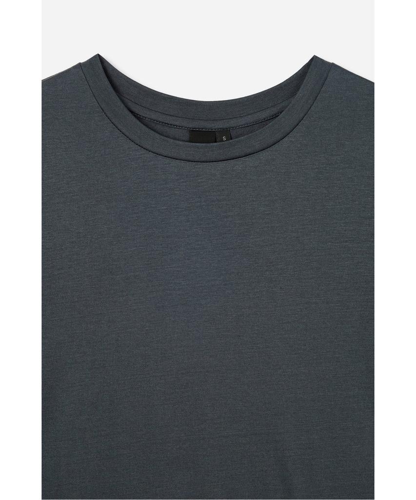 Jaa [Jaah] Women'S Silket Cotton T-Shirt_Dark Blue
