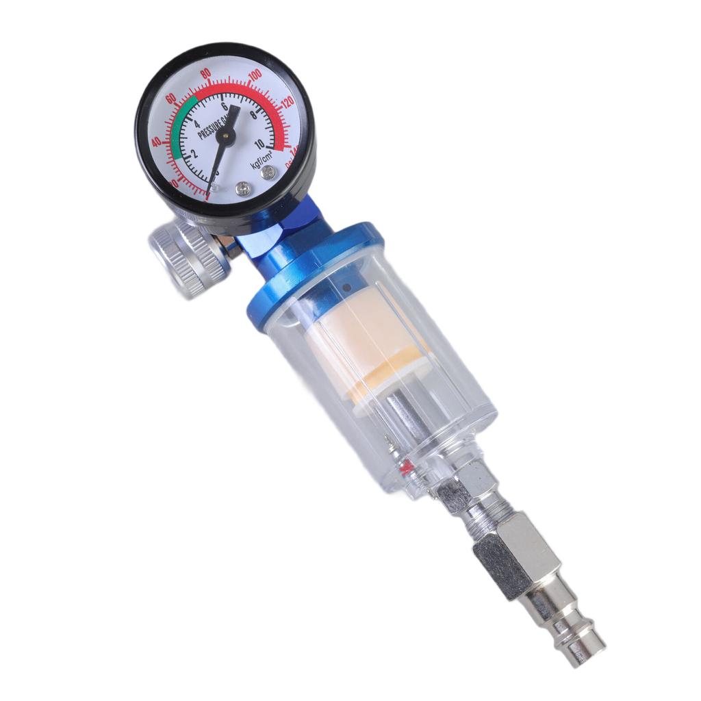 1/4 Inch Air Compressor Water Separator Set Comprehensive Spray Gun Air Regulator for Spray Gun & Paint Application