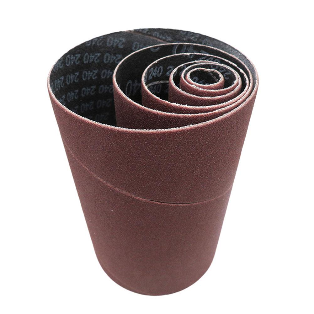 6Pcs Sandpaper 4.5'' Sanding Drum Sleeves Kit Sanding Paper Polishing Wheel 240 Grit 1/2''- 3'' For Plastic Wood Jade Polishing