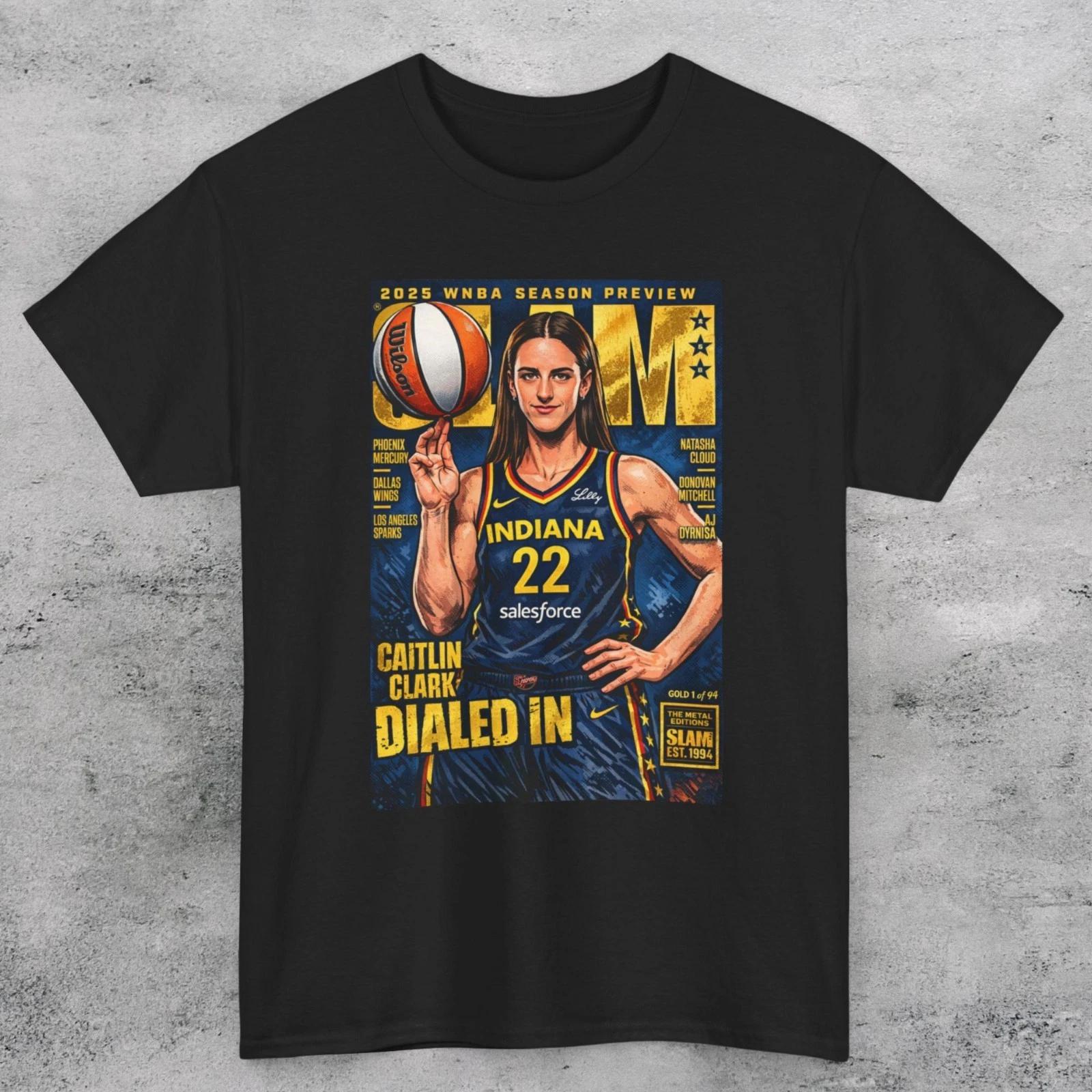 Caitlin Clark TRIBUTE SLAM VARIANT COVER UNISEX T SHIRT L