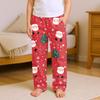 Children's Soft Comfortable Pyjama Bottoms Casual  Christmas Print Home Pants