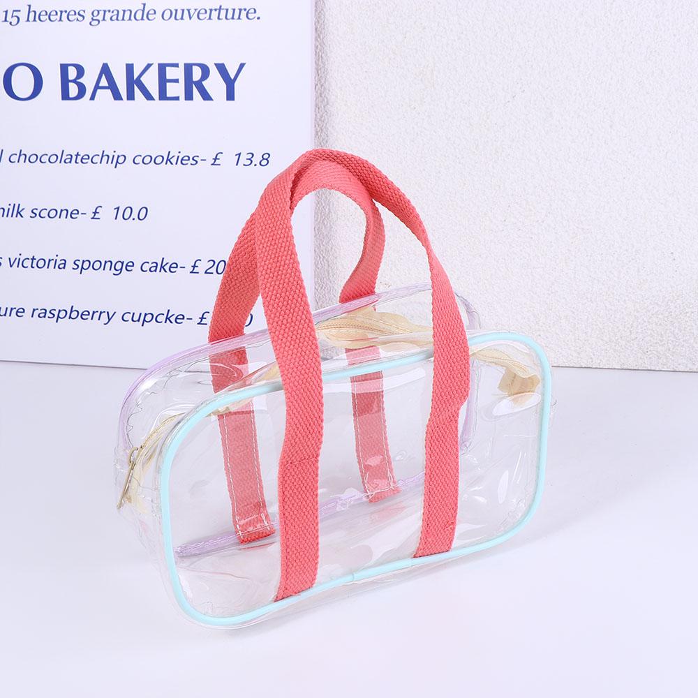 Travel Organizer Transparent Makeup Bag PVC Tote Bag Waterproof Beach Bag Waterproof Storage Bag