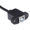 Usb 2.0 Type B Male To Type B Female Printer Extension Cable With Panel Mount