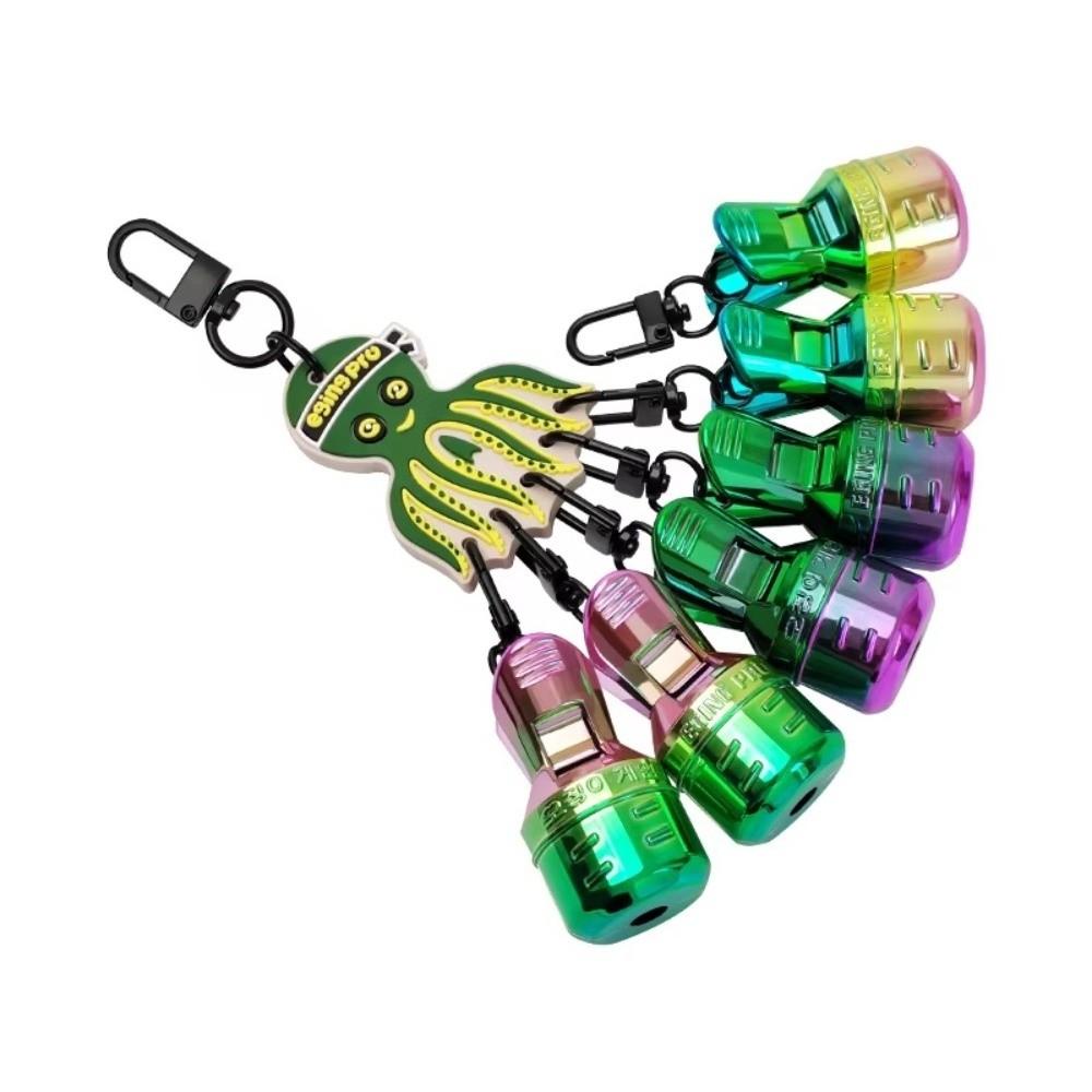 Cap Design Squid Jig Bait Electroplating Sea Tackle New Design Webfoot Octopus  Deep Sea Fishing