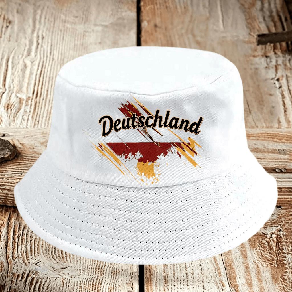Men's Bucket Hat with Curved Brim Breathable Lightweight Sun Protection Hat Adjustable Fit Outdoor Cap for Casual Use