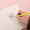 Back to school season 1pc 0.5mm cartoon creative emerald green bamboo neutral pen cute student fresh water pen office supplies syringe black signatu