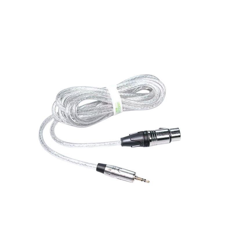 

Han Xiangzi SK-200PRO Crystal Dual XLR 48V Microphone Cable - Professional Grade Recording Essential.