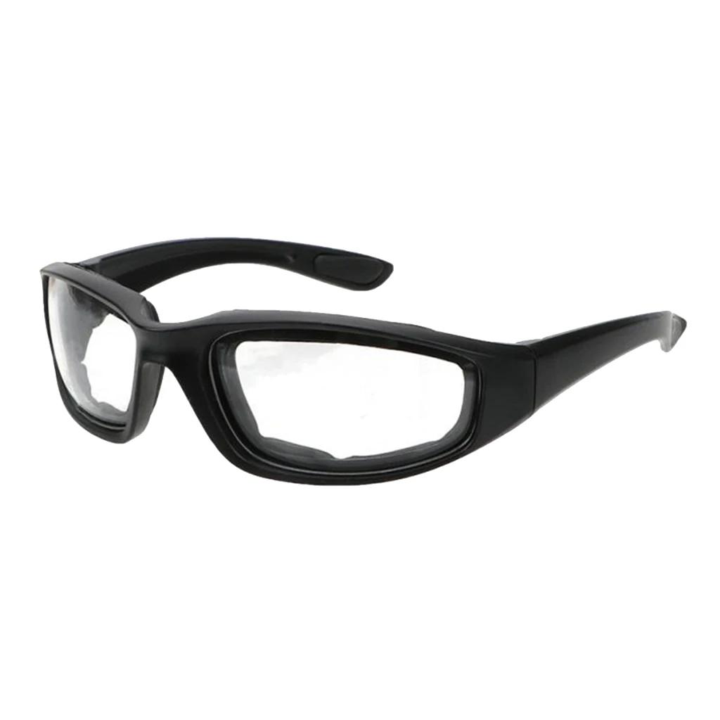 Flexible Anti-Fog Saftey Glasses Unisex Adult UV400 for Outdoor Sports Safety Motocross Dust Glasses Windproof Biker Goggles