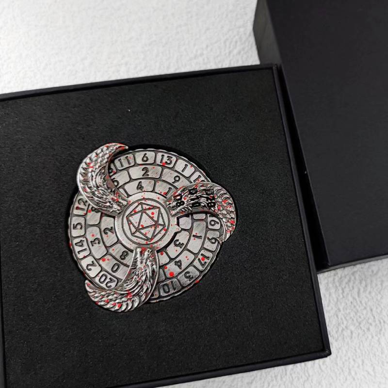 

Вращающиеся кости для рулетки, гироскопические кости на кончиках пальцев, DND, ролевая игра, ролевая игра, игрушка