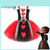 Vestido de Princesa Lolitafairy Para Niñas Alicia en el País de las Maravillas Reina de Corazones Disfraz de Juego de Rol