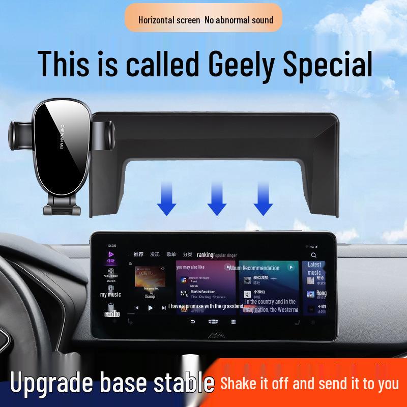 Car Mount for Geely Xingrui 4th Gen, Emgrand S, Galaxy L7, Boyue L, New Bin Yue, and Hao Yue