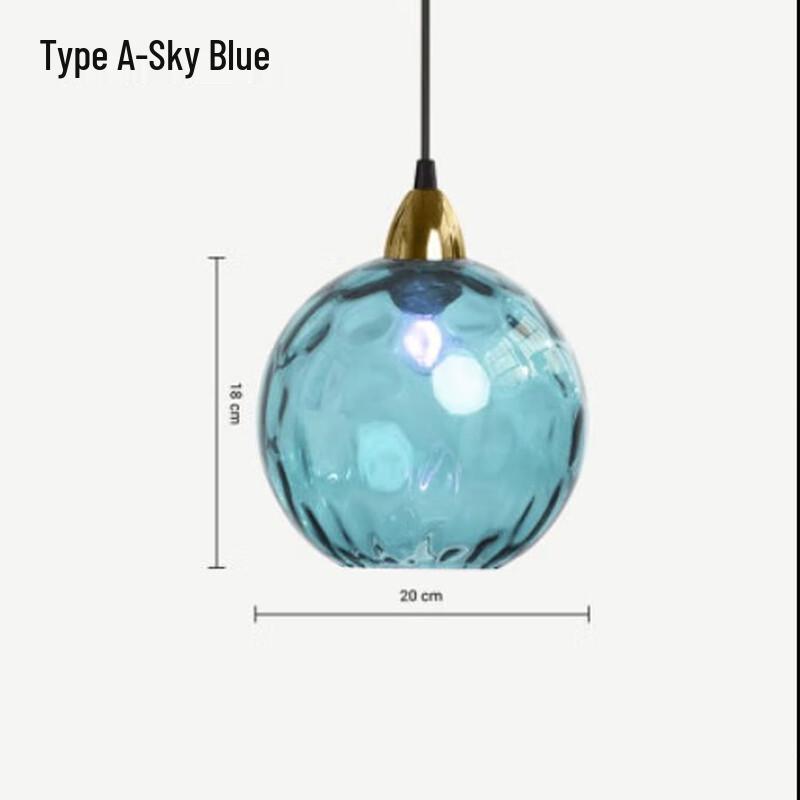Современный минималистичный цветной подвесной светильник