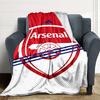Arsenal Football Club Wappen Decken Flanell Bedruckt Atmungsaktiv Warm Überwurfdecke für Zuhause Büro Bettwäsche 0708a27