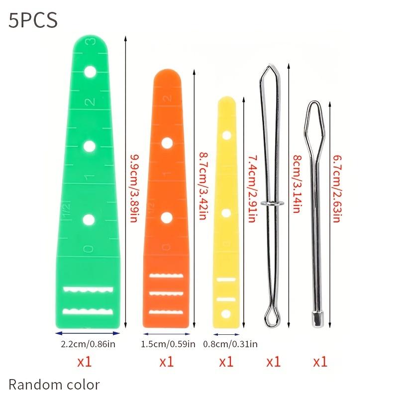 

Набор швейных инструментов из 5 предметов для толстовок и DIY-проектов - Замена резинки, Инструменты для регулировки шнурка смешанных цветов