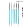 5PCS Silicone Clay Sculpting Tool For Brush Modeling Dotting Nail Art Pottery Clay Tool New DIY Carving Sculpting Tools 2025
