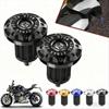 2PCS Motorcycle Handle Bar Ends Grips Moto CNC Metal Handlebar Counterweight Plug Slider Motor Bike Grips Dirt Bike Accessories