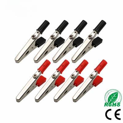 10 Pieces Metal Alligator Clips Test Clips, Electronic Product Test Clips With Screws And Solder Ports, Electrician Wire Clips