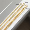 eManco Colorfast American-Style Cuban Chain Bracelet: Fashionable Instagram Hot Item for Women