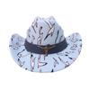 Cross-Border American Bull Head Western Style Cowboy Hat Fashion Retro Knight Top Hat European And American Men And Women Versatile Jazz Hat