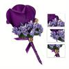 Bräutigam Herren Corsage Simulation Seide Rose Pin Brosche Hochzeit Anzug Blume Zubehör